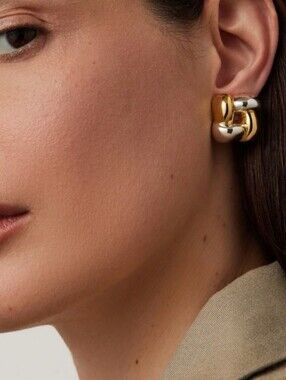 Jenny Bird Woven Square Earrings